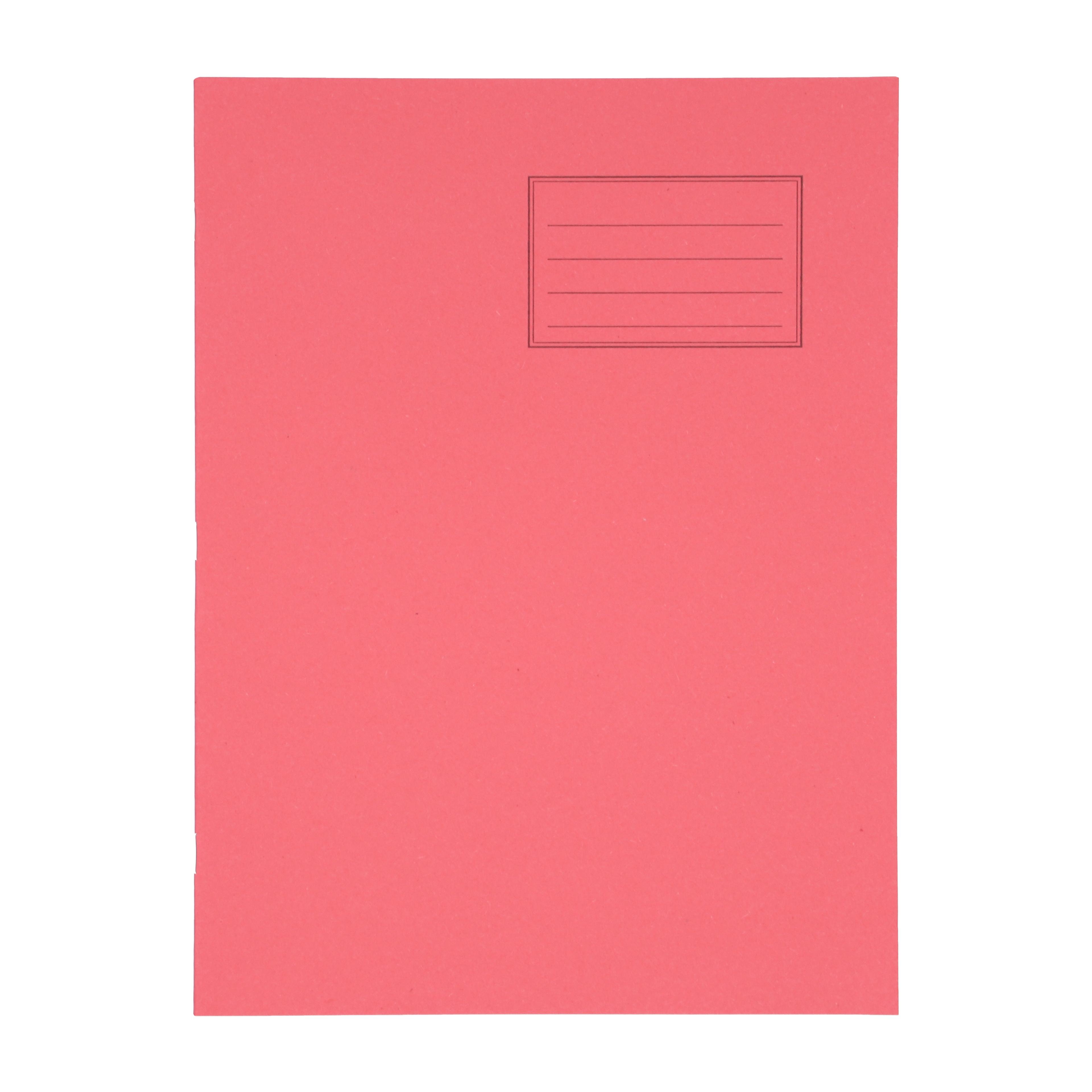Classmates A4+ Exercise Book 24 Page, Plain, Red - Pack of 50