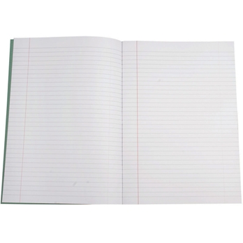 A4+ Exercise Book 80 Page, 8mm Ruled With Margin, Yellow - Pack Of 50 