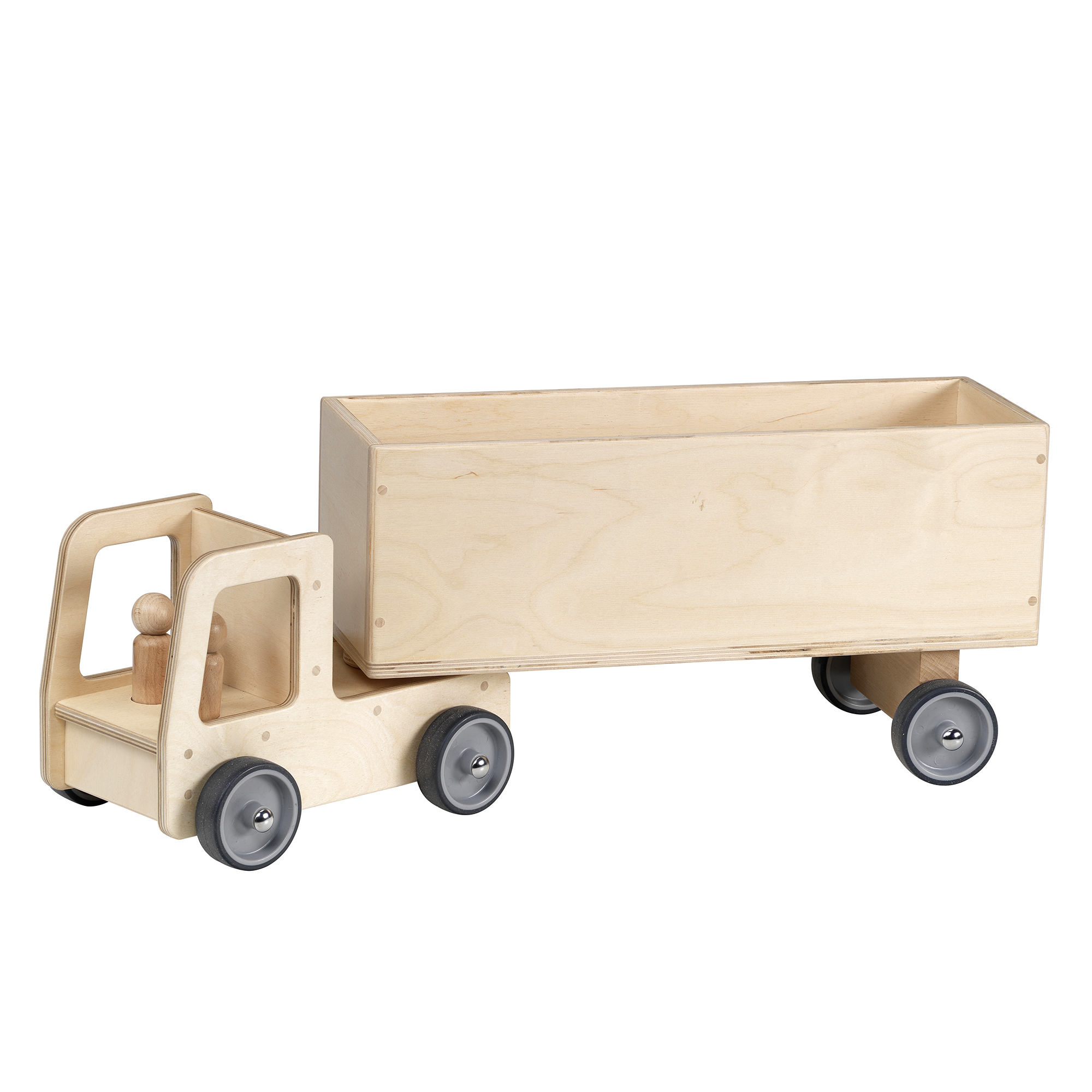 Giant Wooden Truck And Trailer