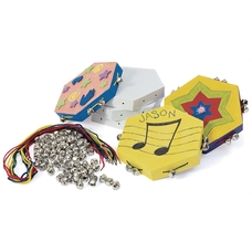 Make Your Own Tambourines - Pack of 12