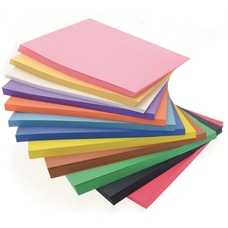 Construction A4+ Coloured Paper Block (90gsm) - Pack of 648