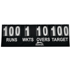 Slazenger Cricket Scoreboard - Black/White