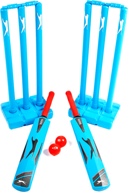 Slazenger Academy Cricket Set - Blue - Size 5