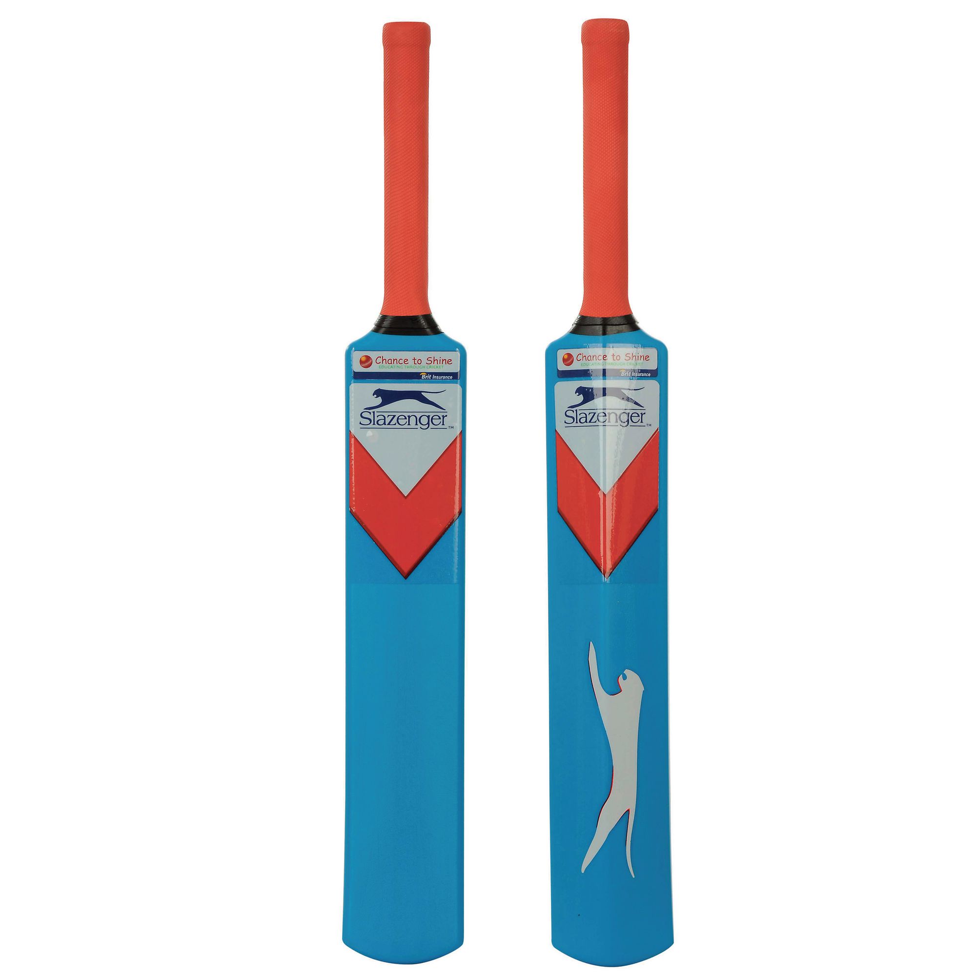 Slazenger Academy Plastic Cricket Junior Beginner Training Bat Size 3