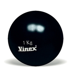 Vinex PVC Indoor Training Shot Put - Black - 1kg