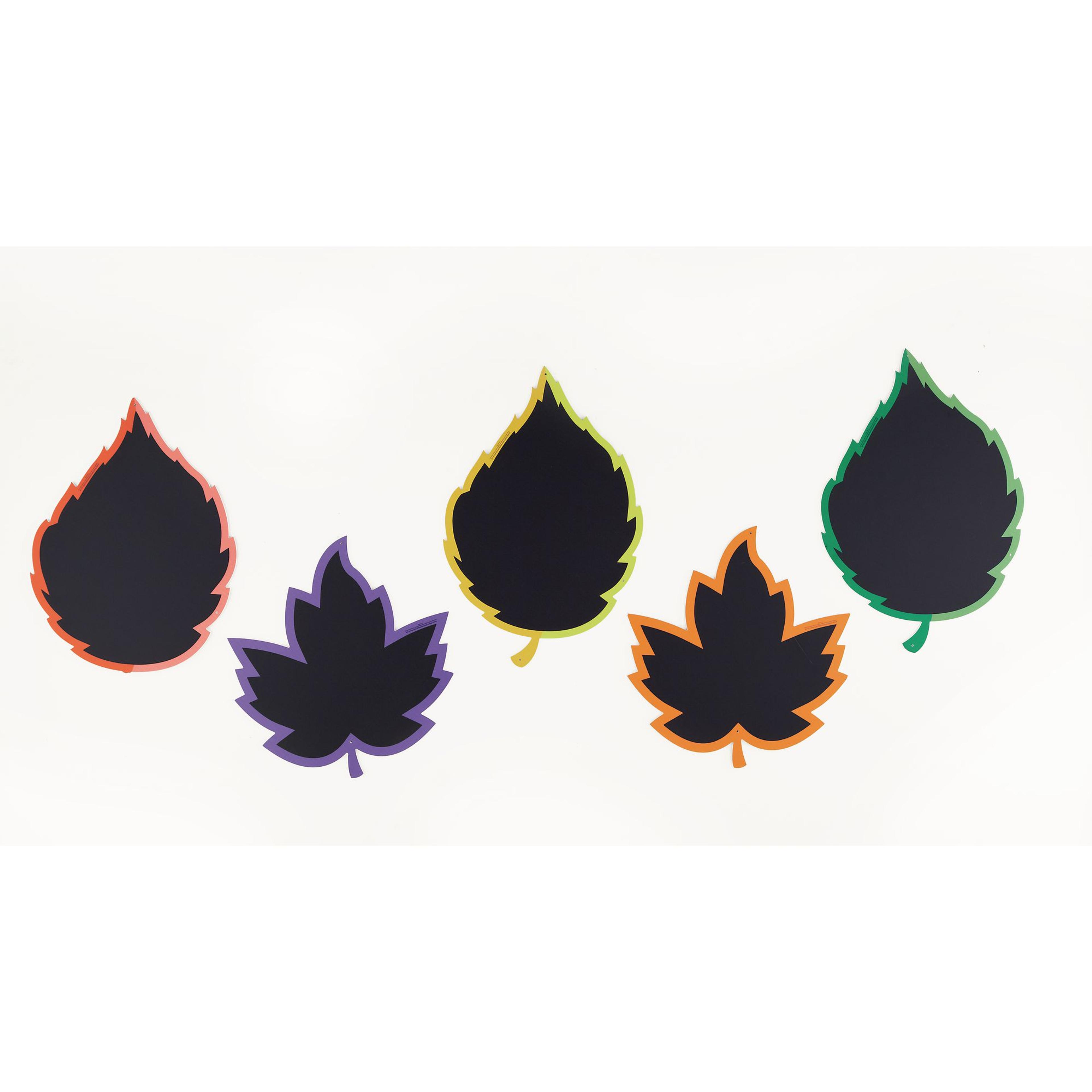 Millhouse Leaf Chalkboards Pack of 5