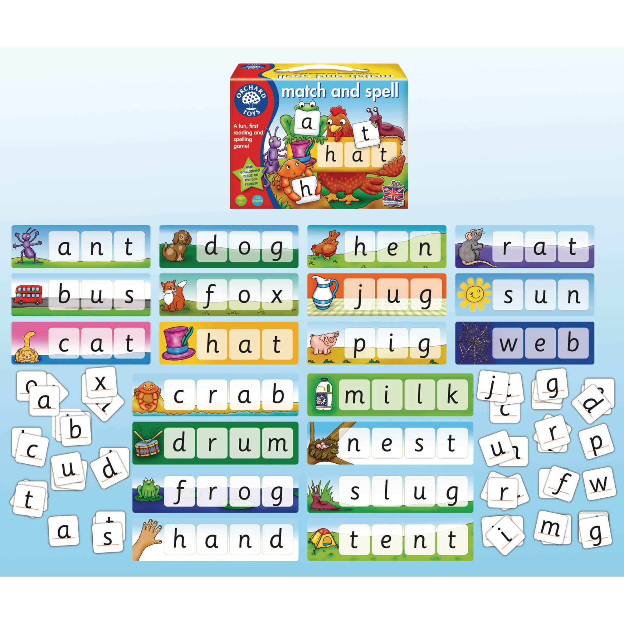 Orchard Toys Match and Spell Game 