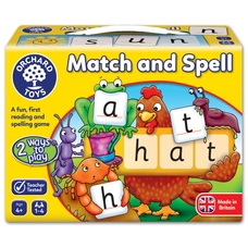 Match and Spell Board Game 