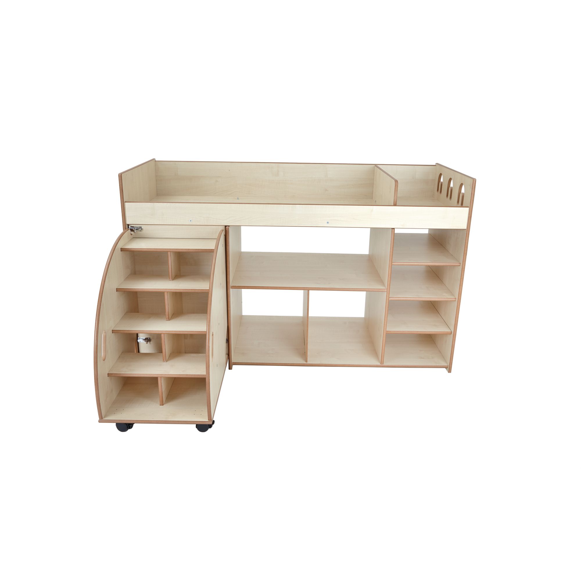 nappy changing unit with steps