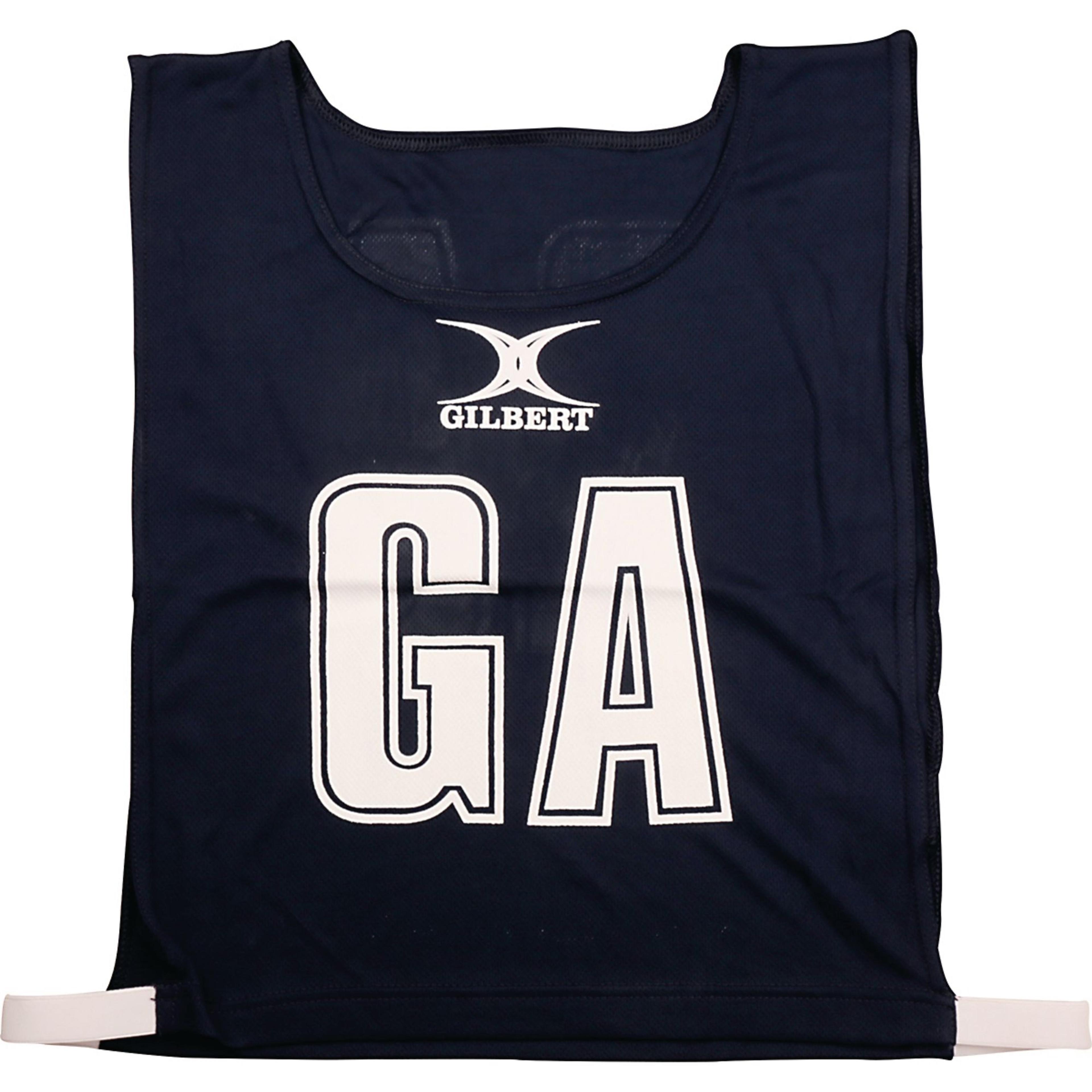 Gilbert Netball Bib - Navy - Medium - Pack of 7