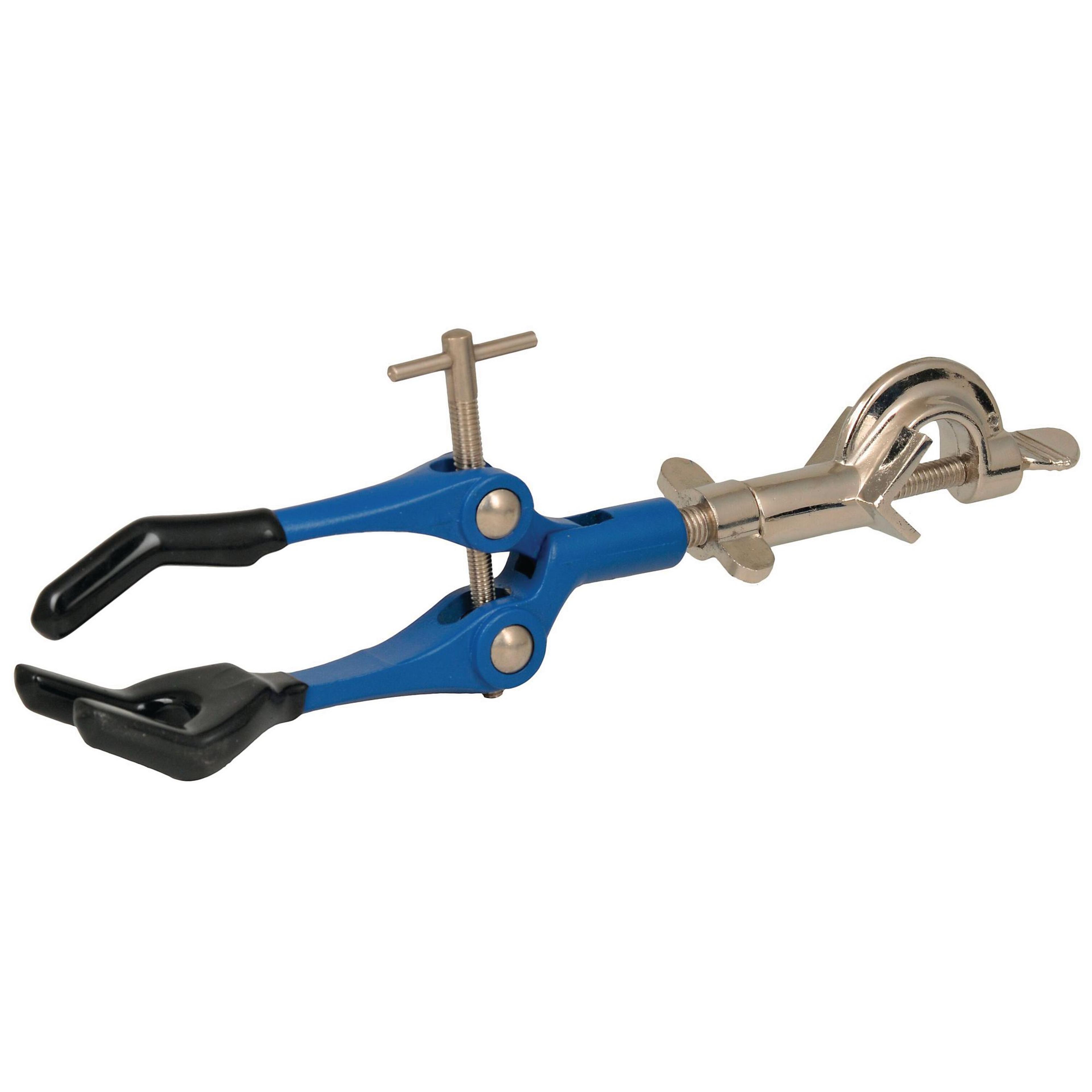 Clamp - Three Finger Vinyl Coated on Swivel Bosshead