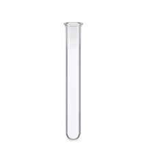 Simax Glass Test Tubes with Rim - 10mm x 75mm - Pack of 100