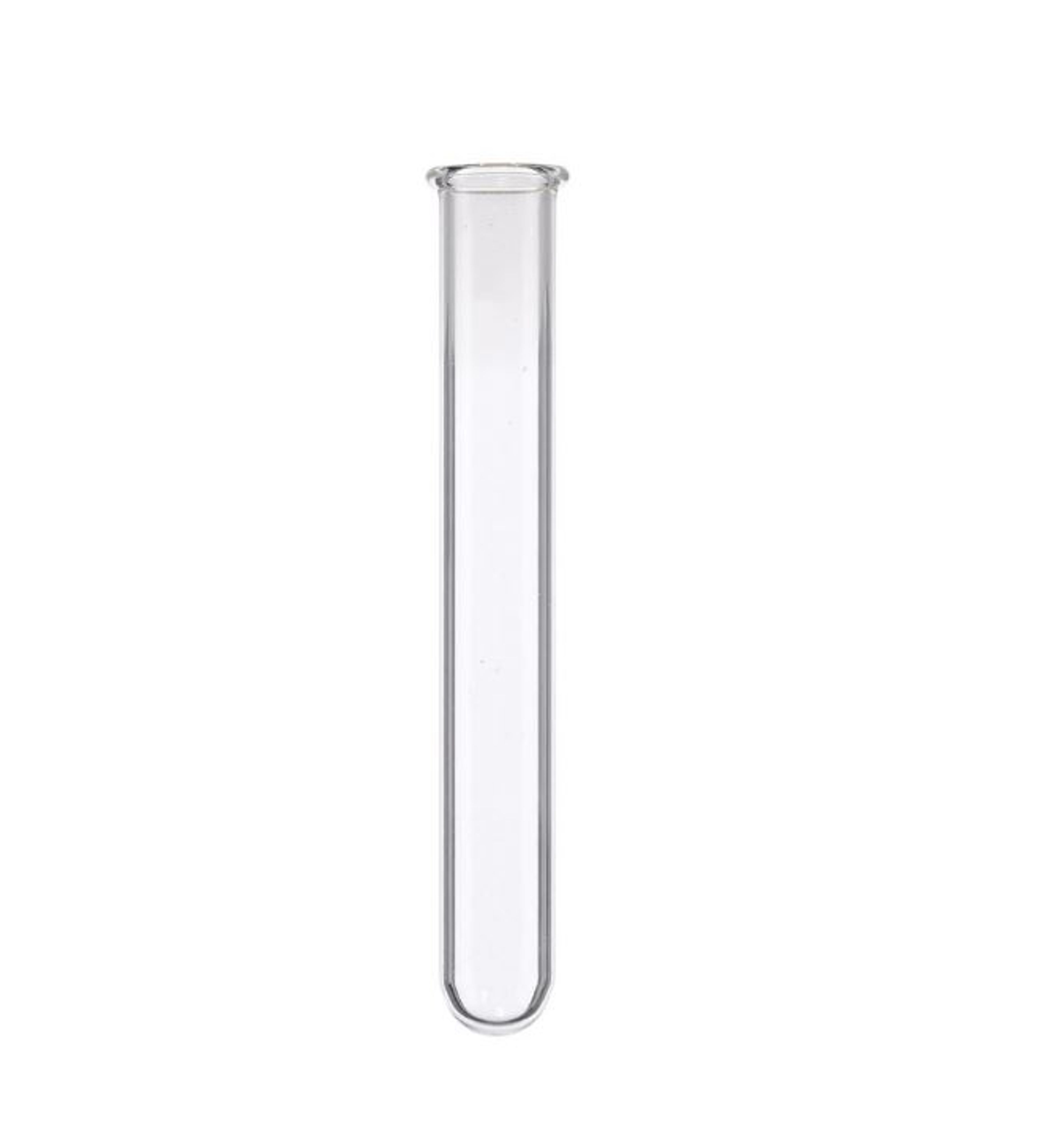 Simax Glass Test Tubes with Rim - 10x75mm - Pack of 100