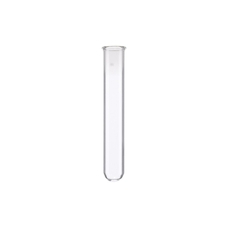 Simax Glass Test Tubes with Rim - 12mm x 75mm - Pack of 100