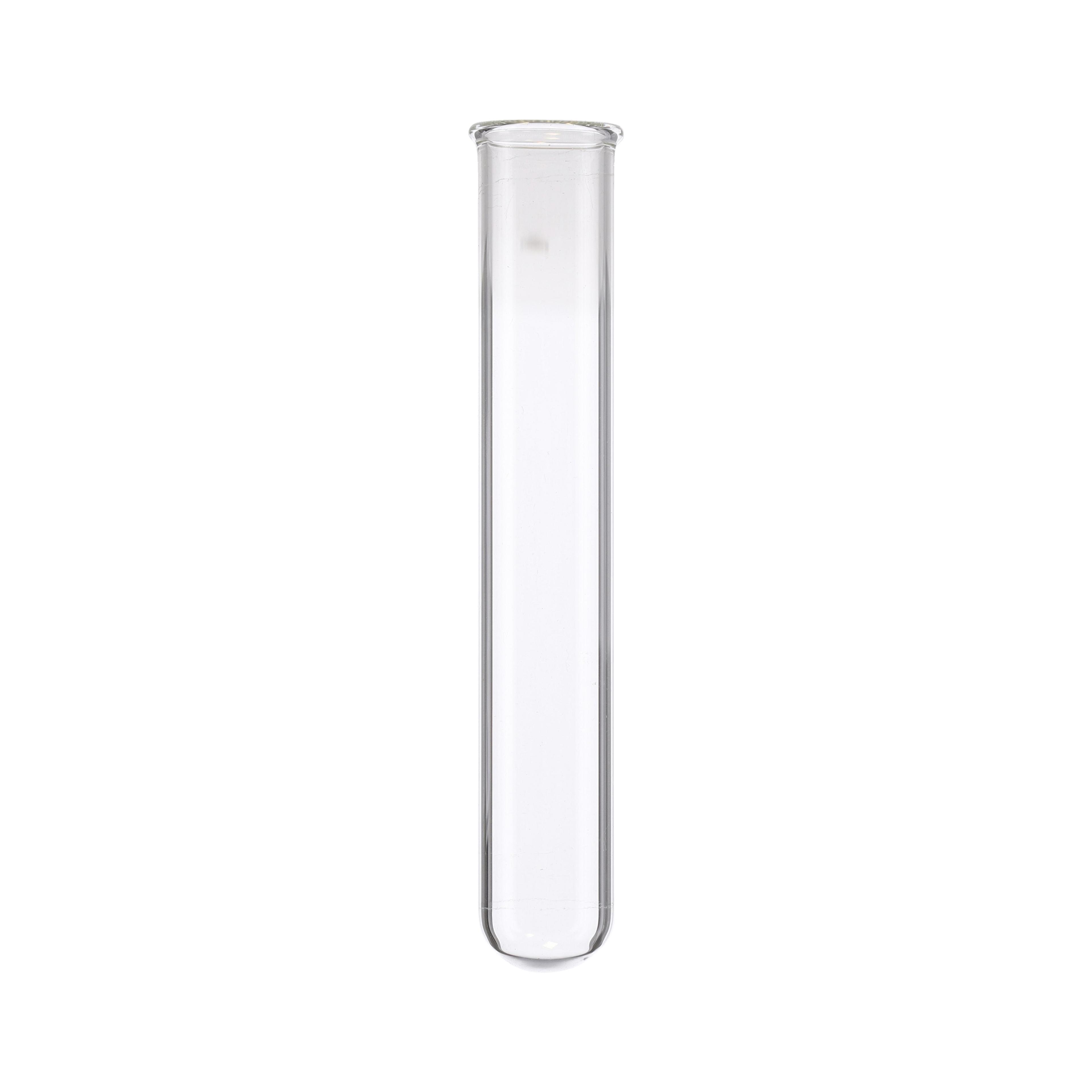 Simax Glass Medium Wall Test Tubes with Rim -16x100mm - Pack of 100