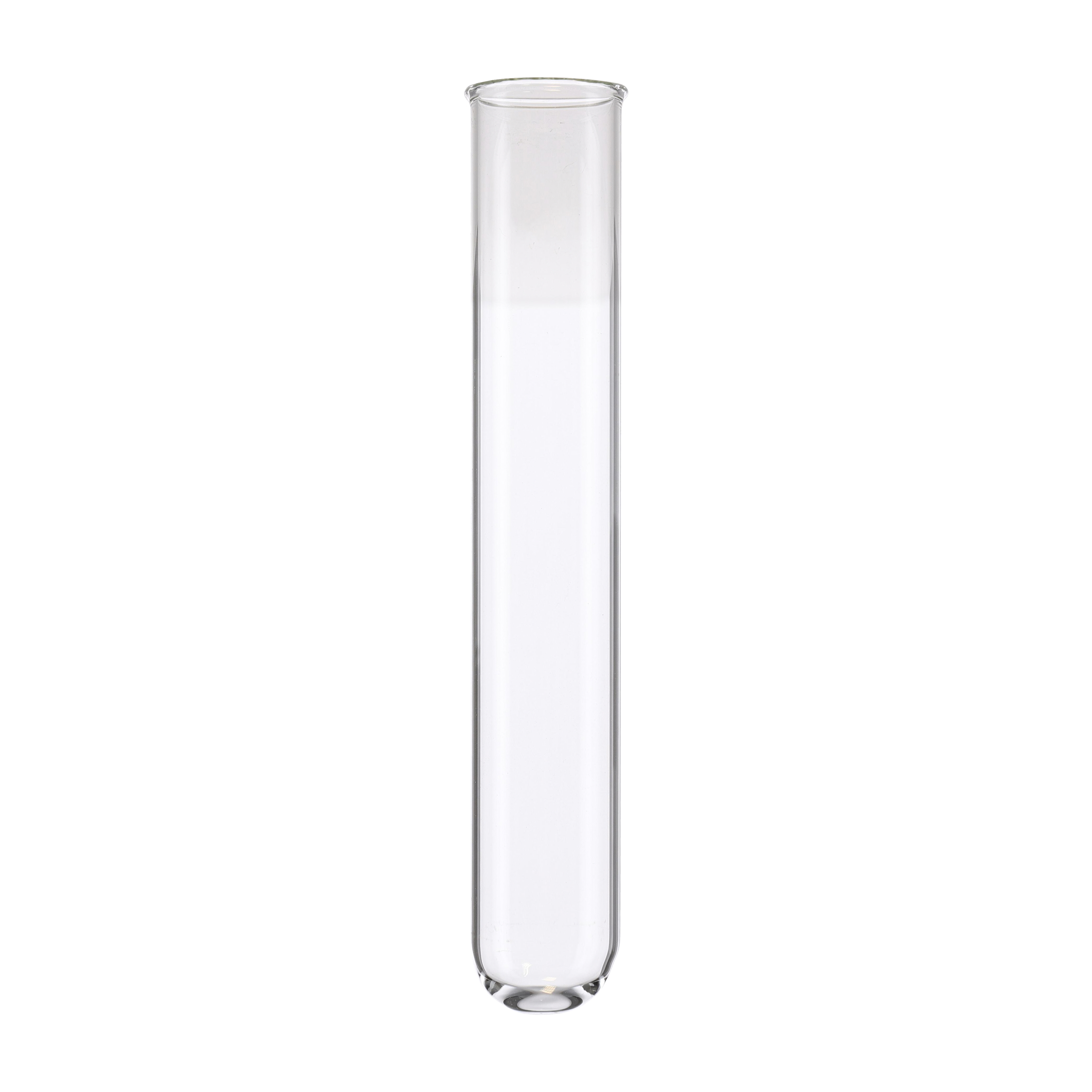 Pack of 24 Eisco Labs Rimmed Borosilicate Glass Test Tube 20 x 150mm 5.90 Height 