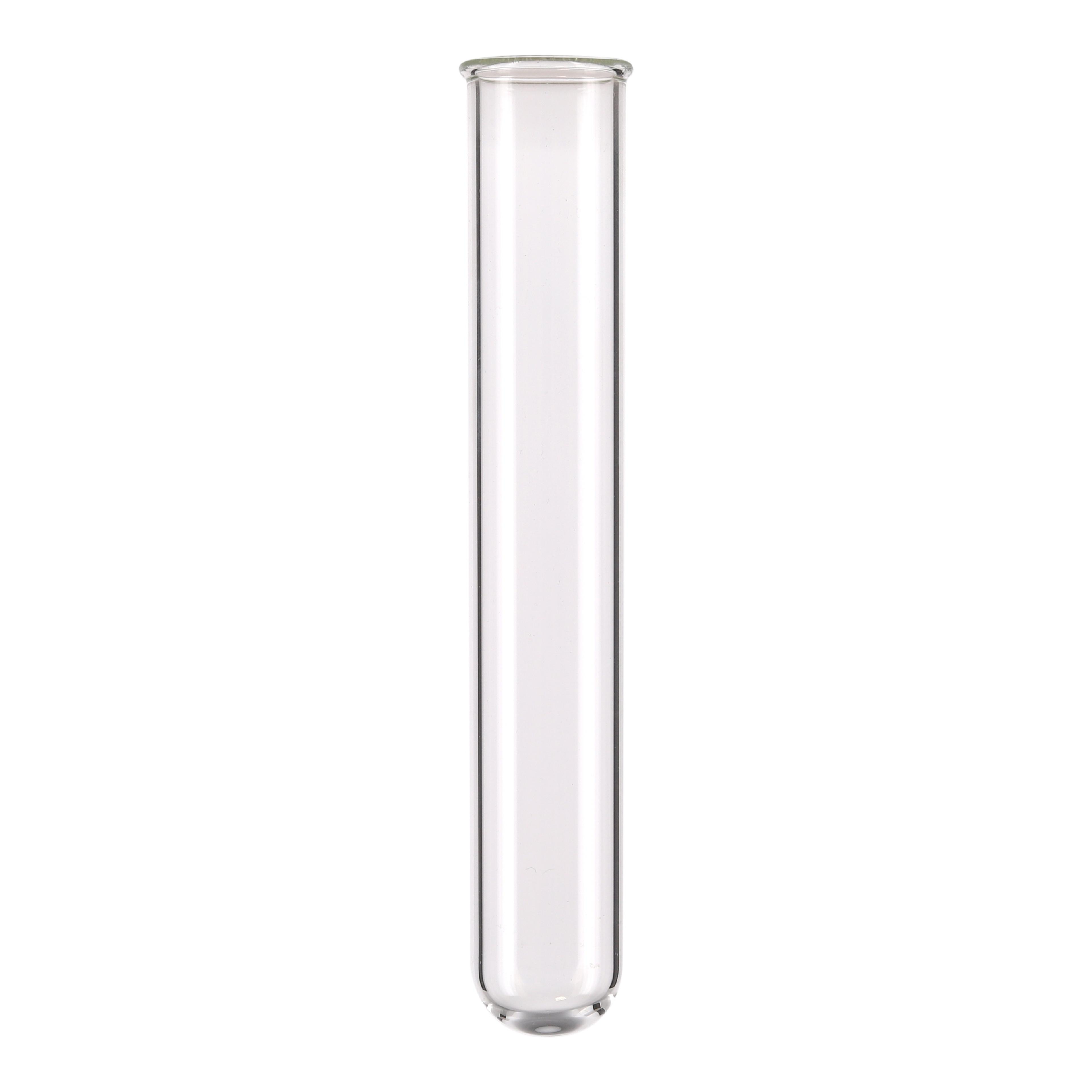 Simax Glass Heavy Wall Test Tubes with Rim - 24x150mm - Pack of 50
