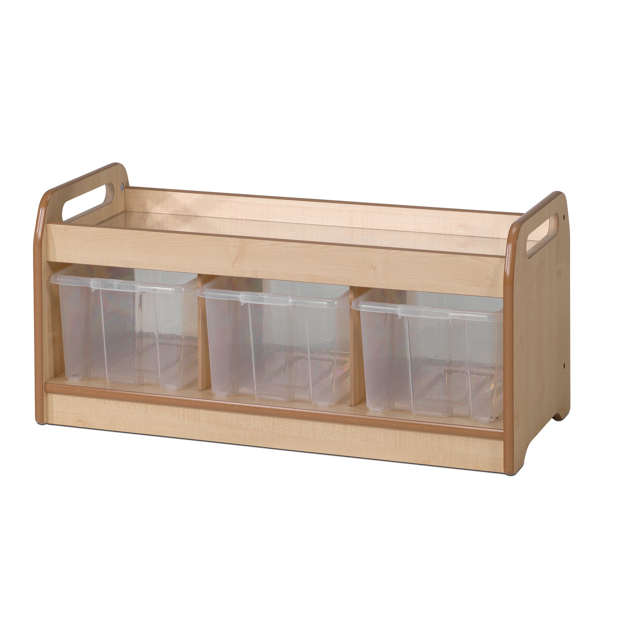 Low Mirror Play Unit - Clear Tubs