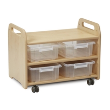 Millhouse Easel Stand and Storage Trolley