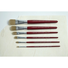 Pro Arte Junior Artist Brushes - Filbert - Pack of 6