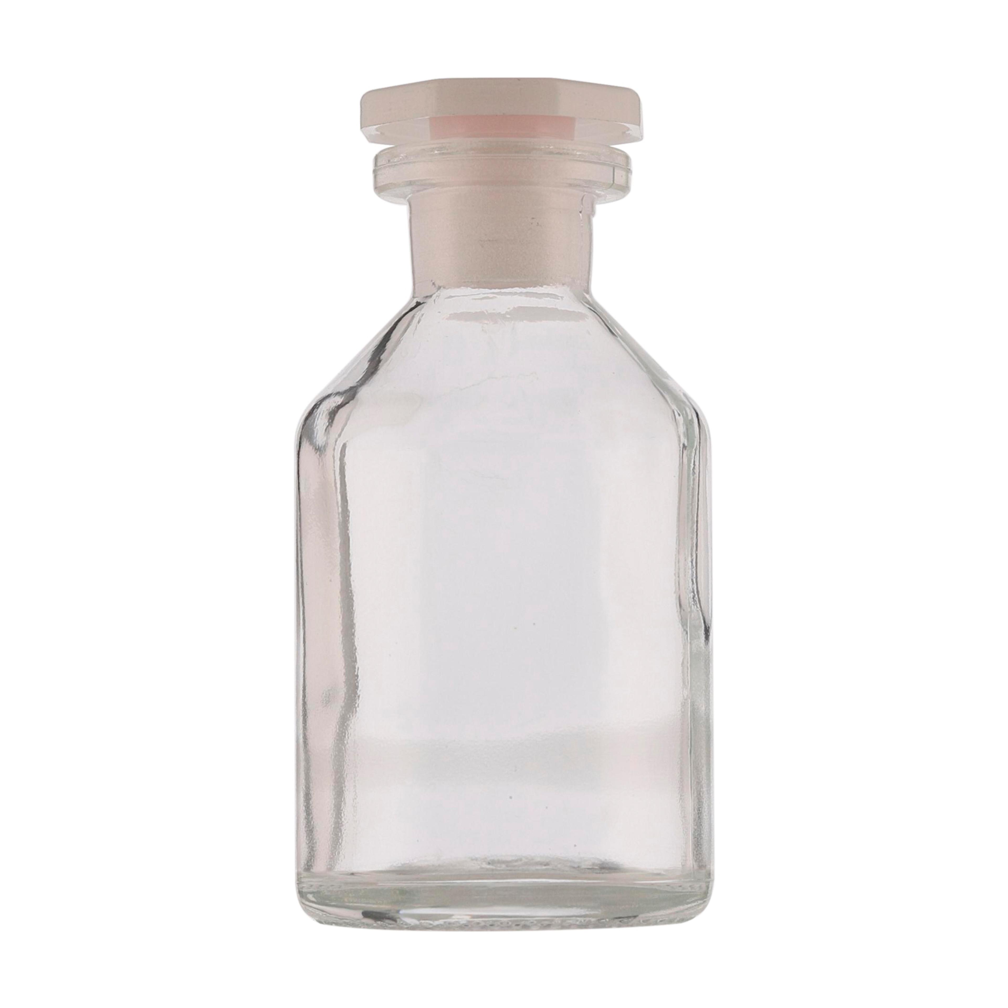Clear Glass Reagent Bottle - 50ml - Pack of 10