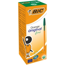 G1319165 - BIC Cristal Fun Ballpoint Pen - Green - Pack of 20