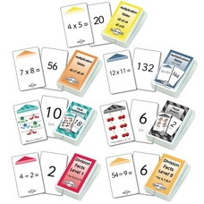 Smart Chute Multiplication and Division Cards 
