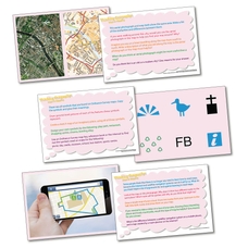 wildgoose Thinking Geog Cards - Maps and Mapping