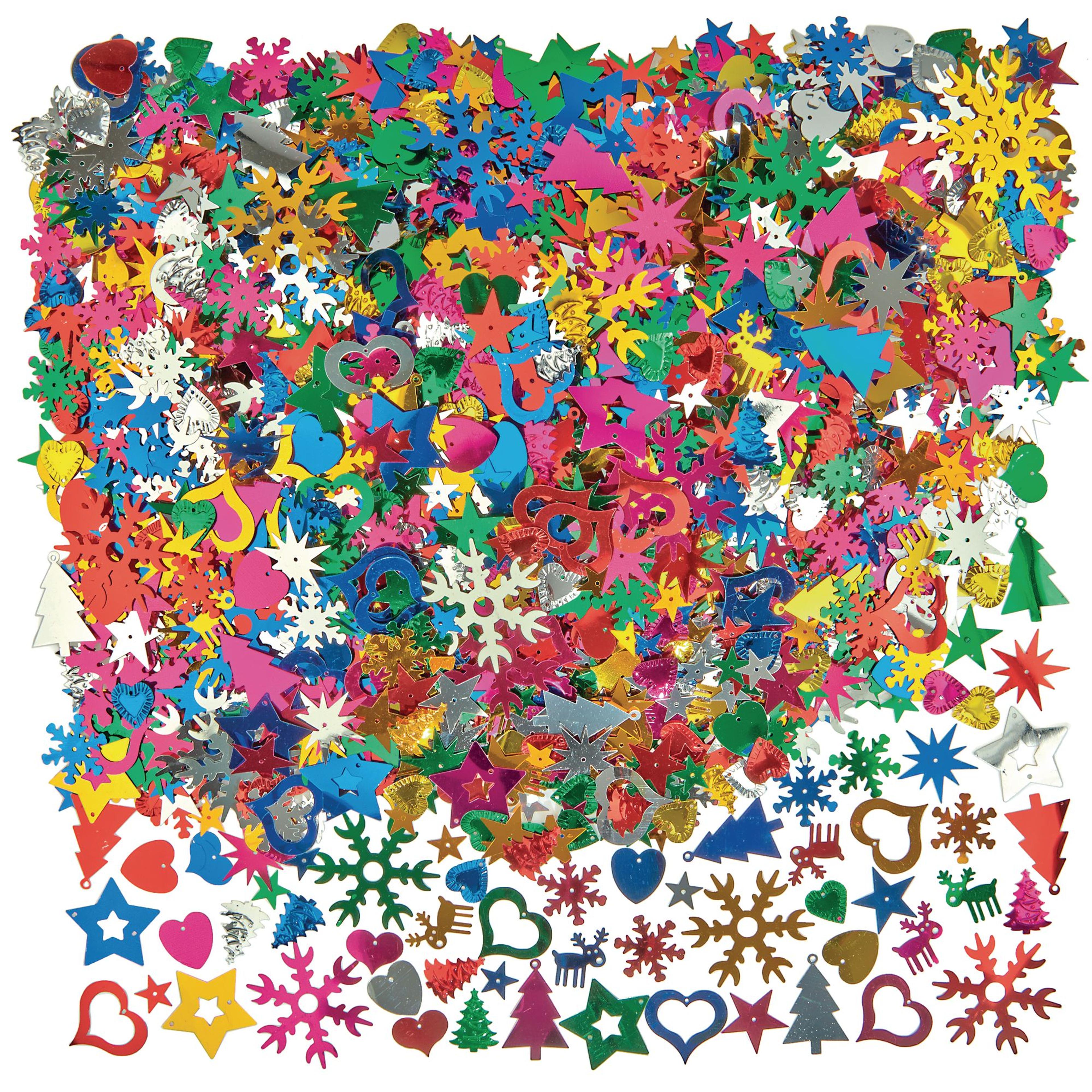 Christmas Sequin Mix - 400g