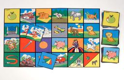 Alphabet Picture Tiles - Pack of 24