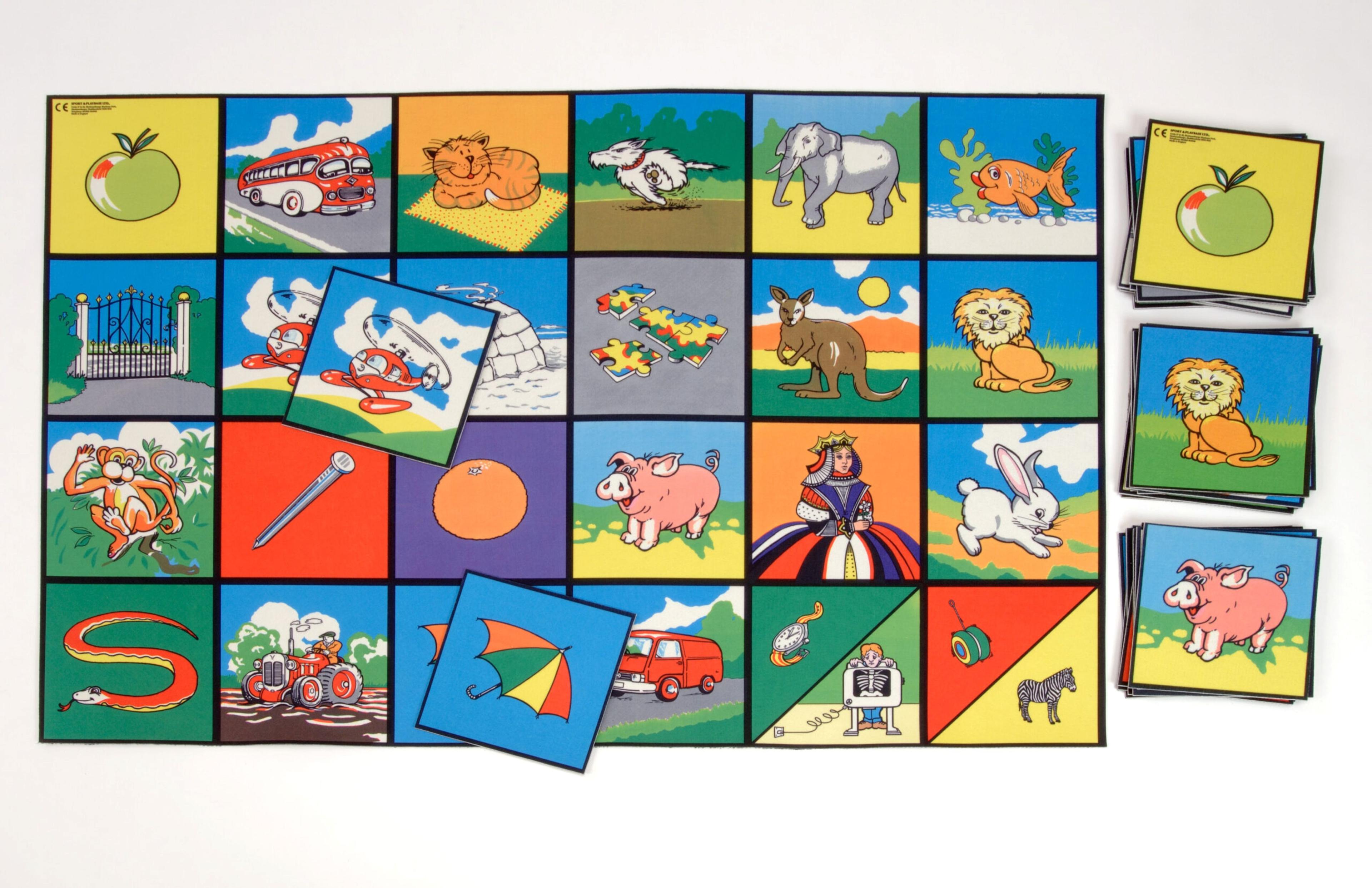 Alphabet Picture Tiles - Pack of 24