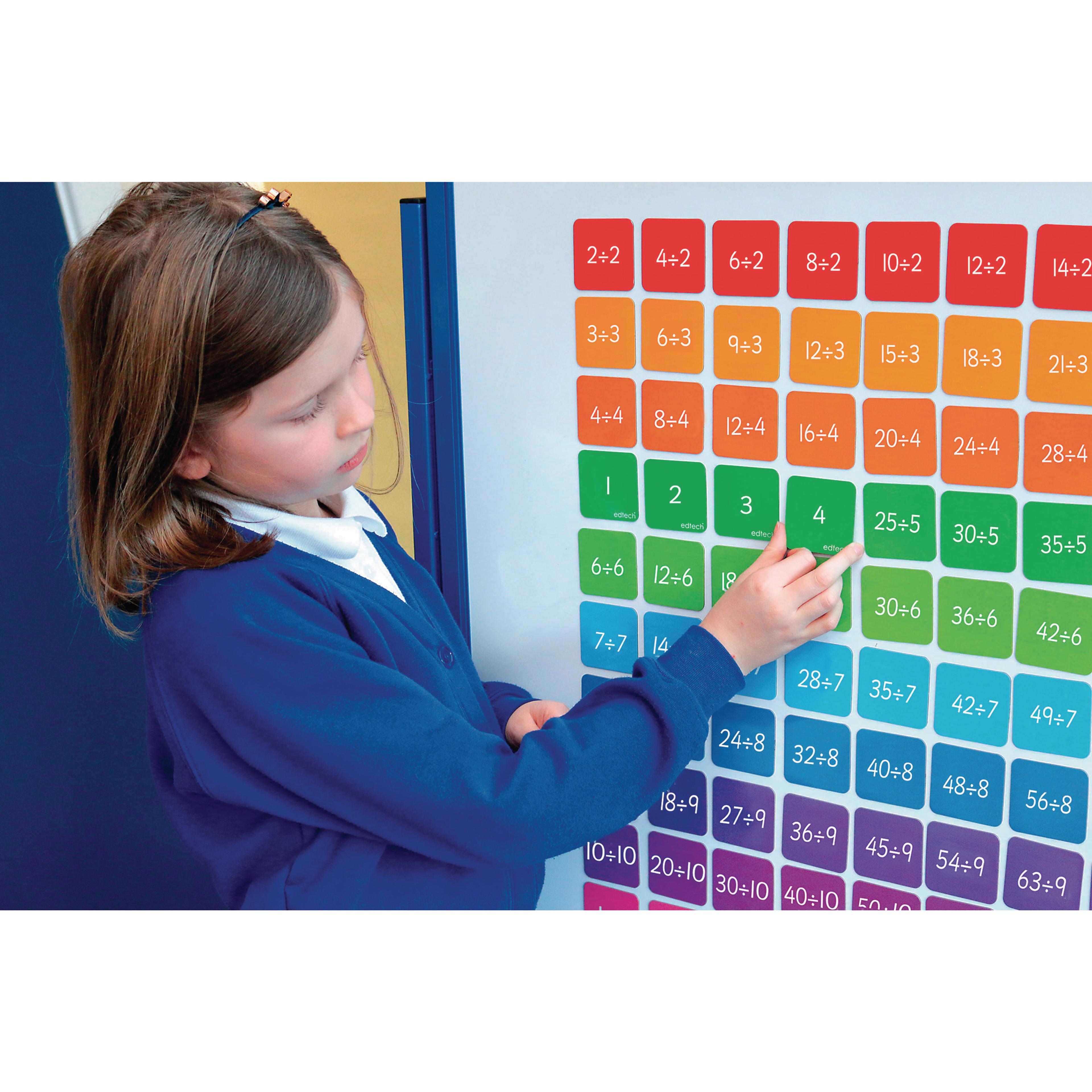SPACERIGHT Double-Sided Division Magnets - Pack of 132
