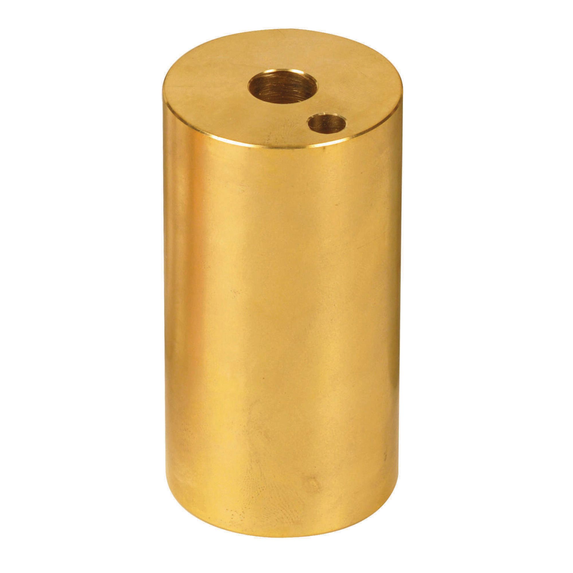 Metal Block Calorimeter Brass Dia 44mm