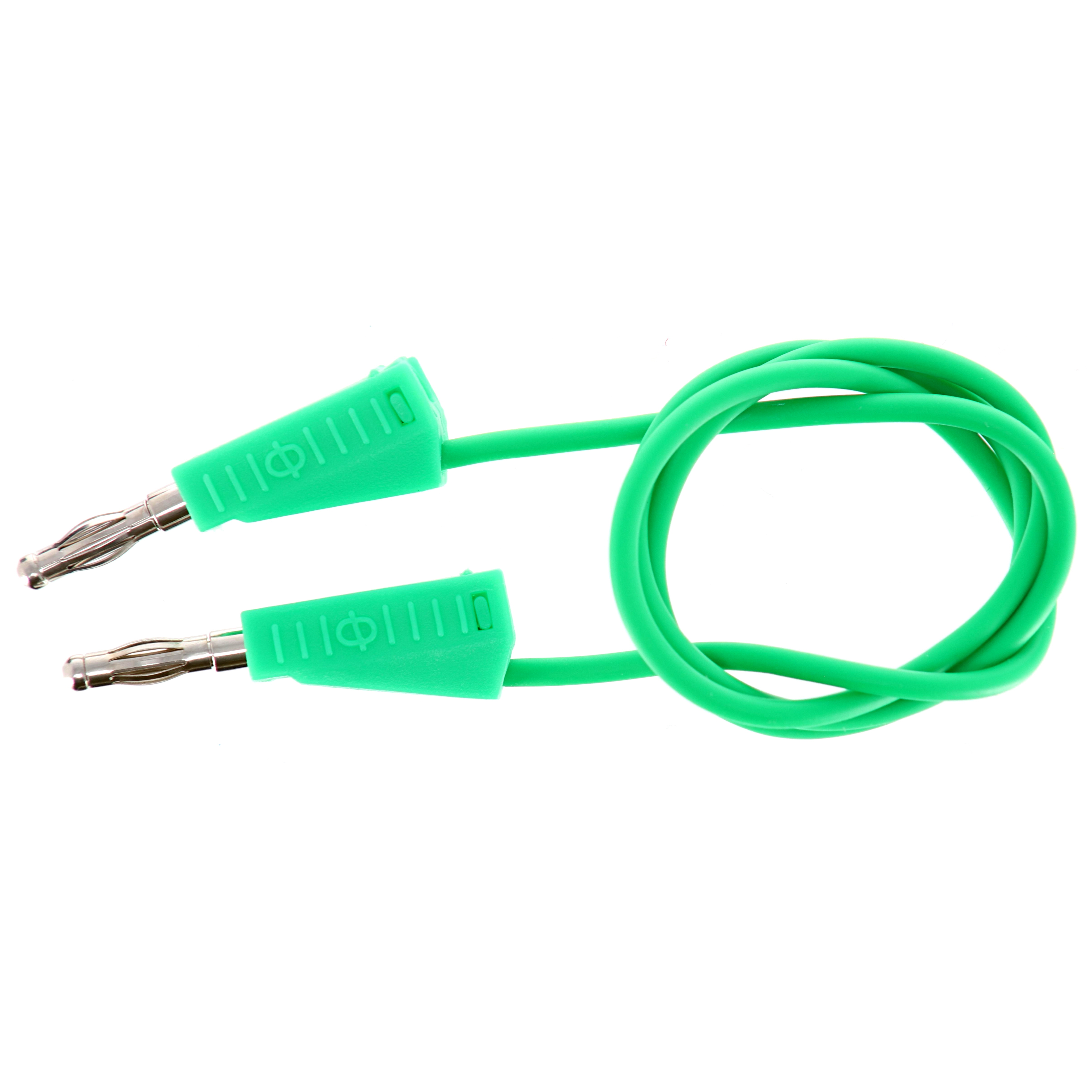 4mm Stackable Plug Lead 500mm - Green