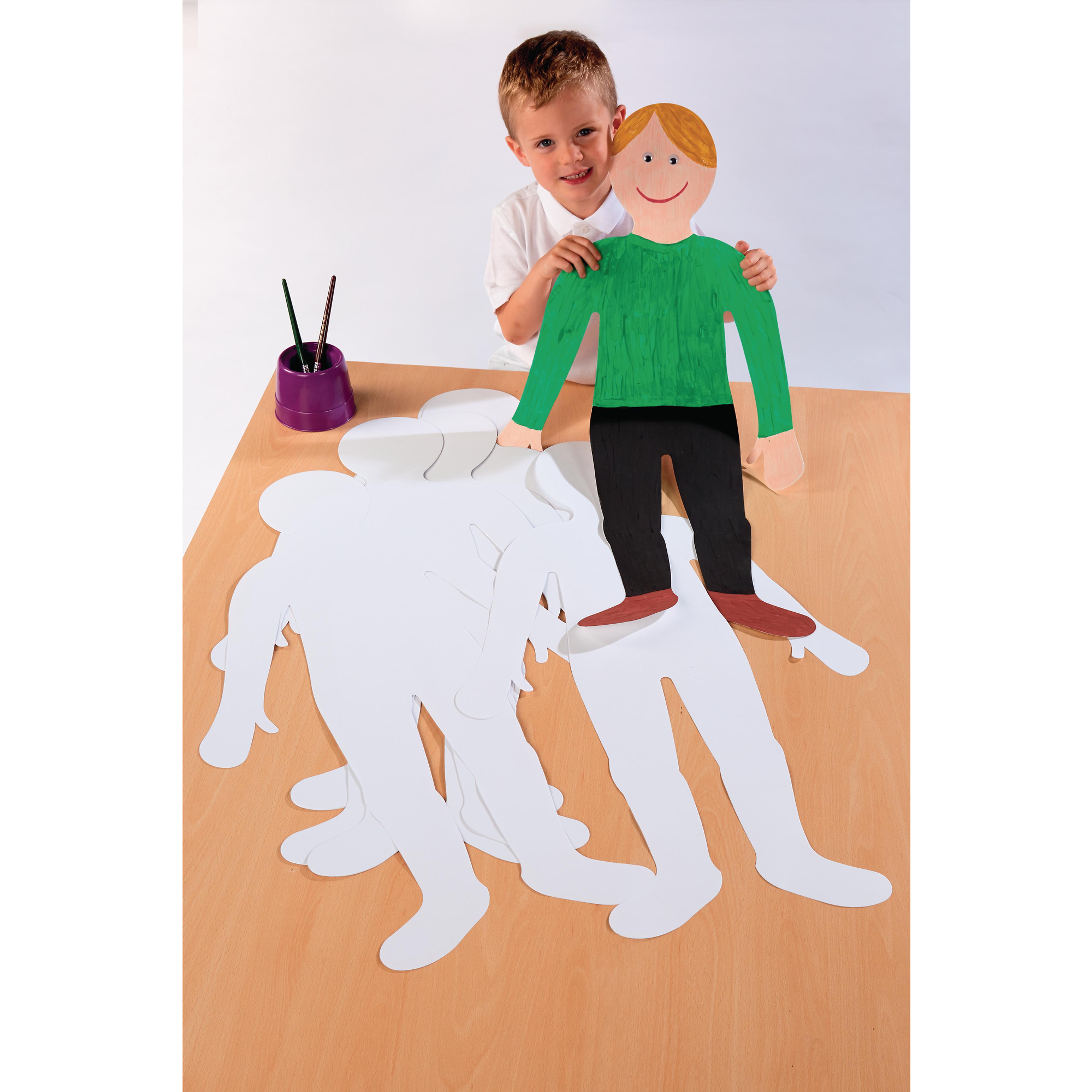Child-Size Paper Shapes - Pack of 24