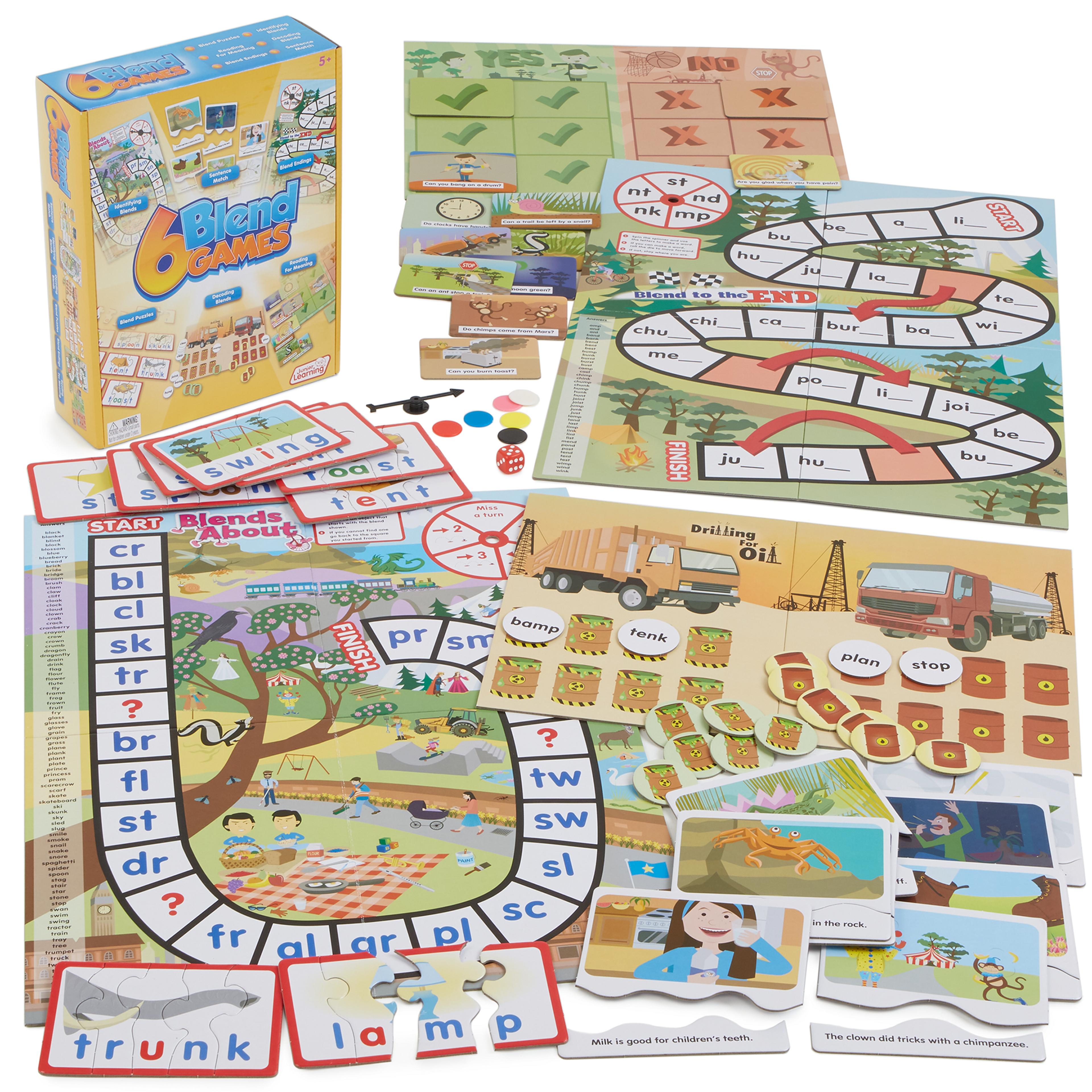 Junior Learning Blending Games - Set of 6