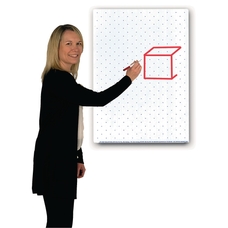 EDUK8 Double Sided Isometric/Square Dot Dry-Erase Boards - Teacher Size