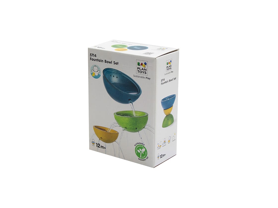 Plan toys fountain bowl set top