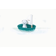 PlanToys® Water Play - Polar Bear Sailing Boat