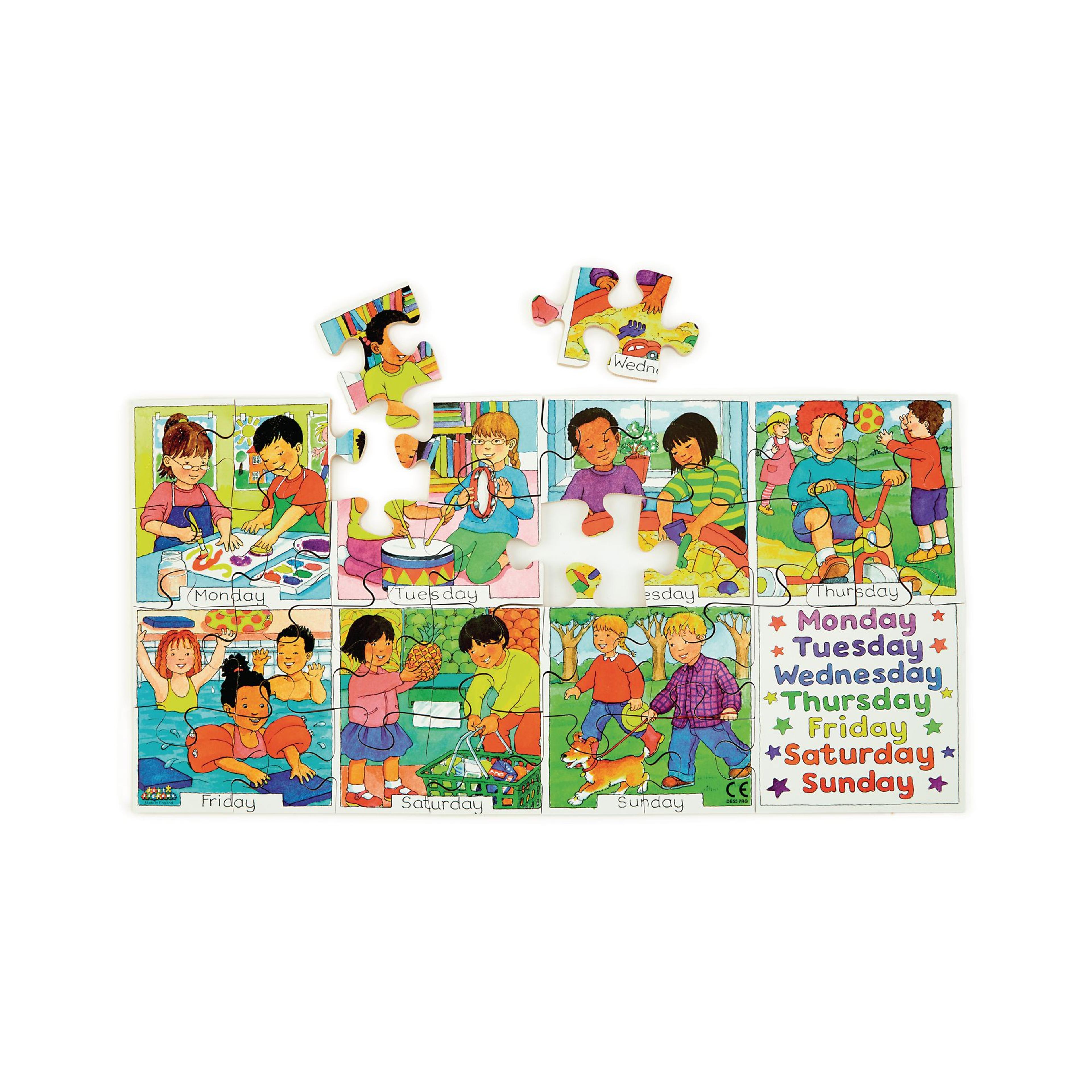 Just Jigsaws Days of the Week  Jigsaw