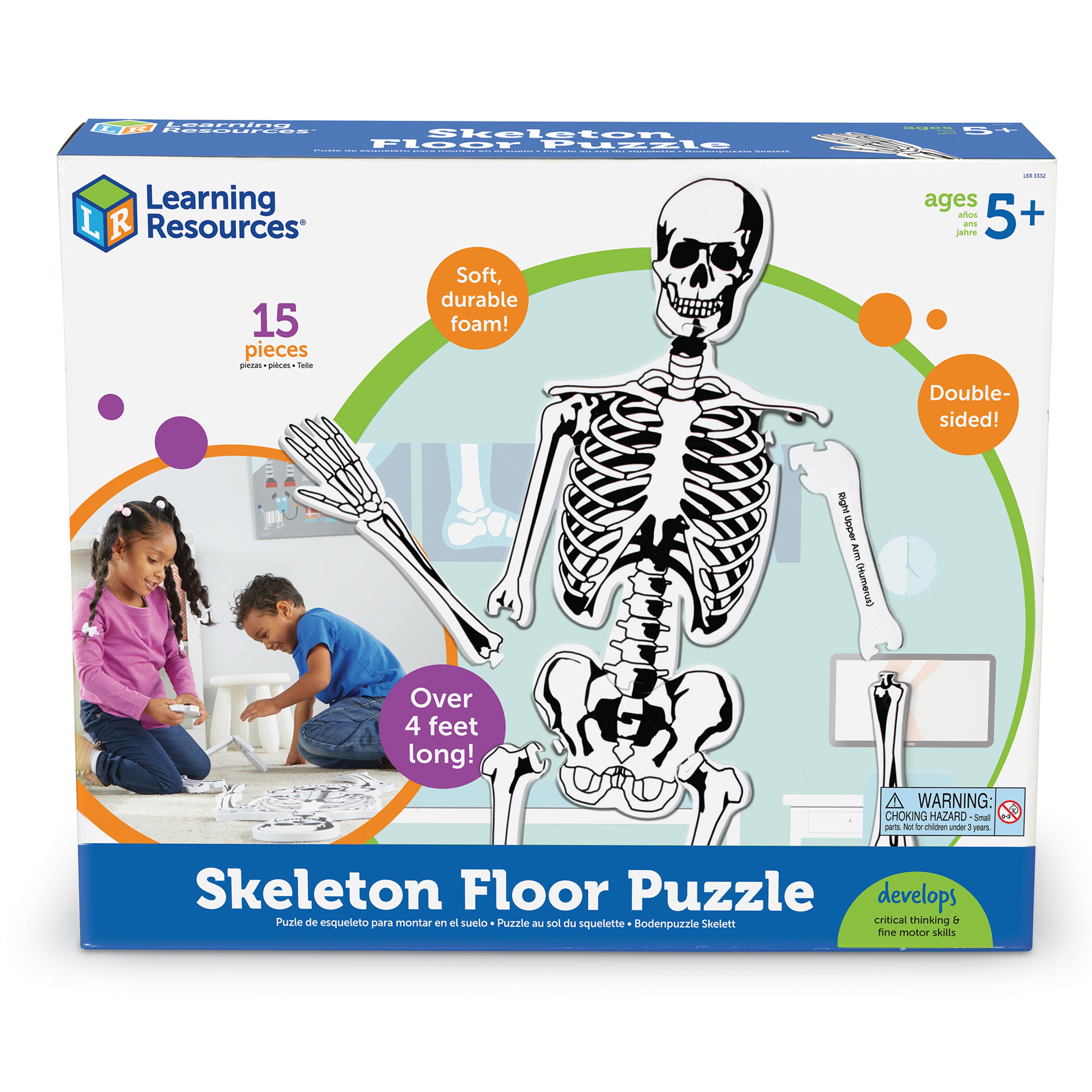 Learning Resources Skeleton Foam Floor Puzzle