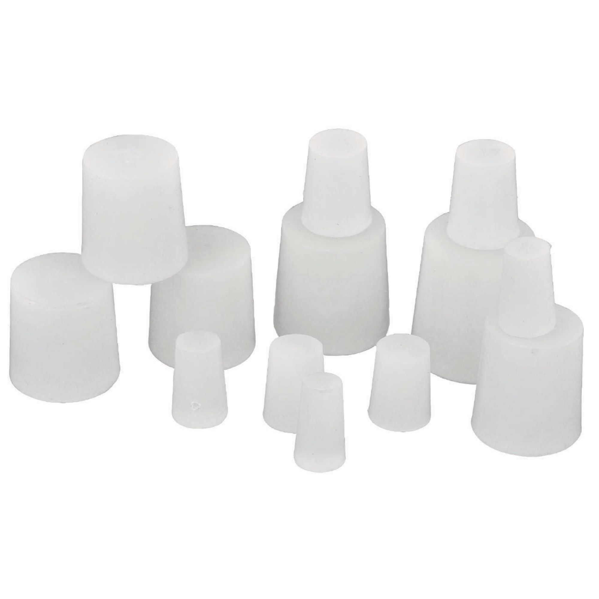 Silicon Rubber Stoppers Pack 50