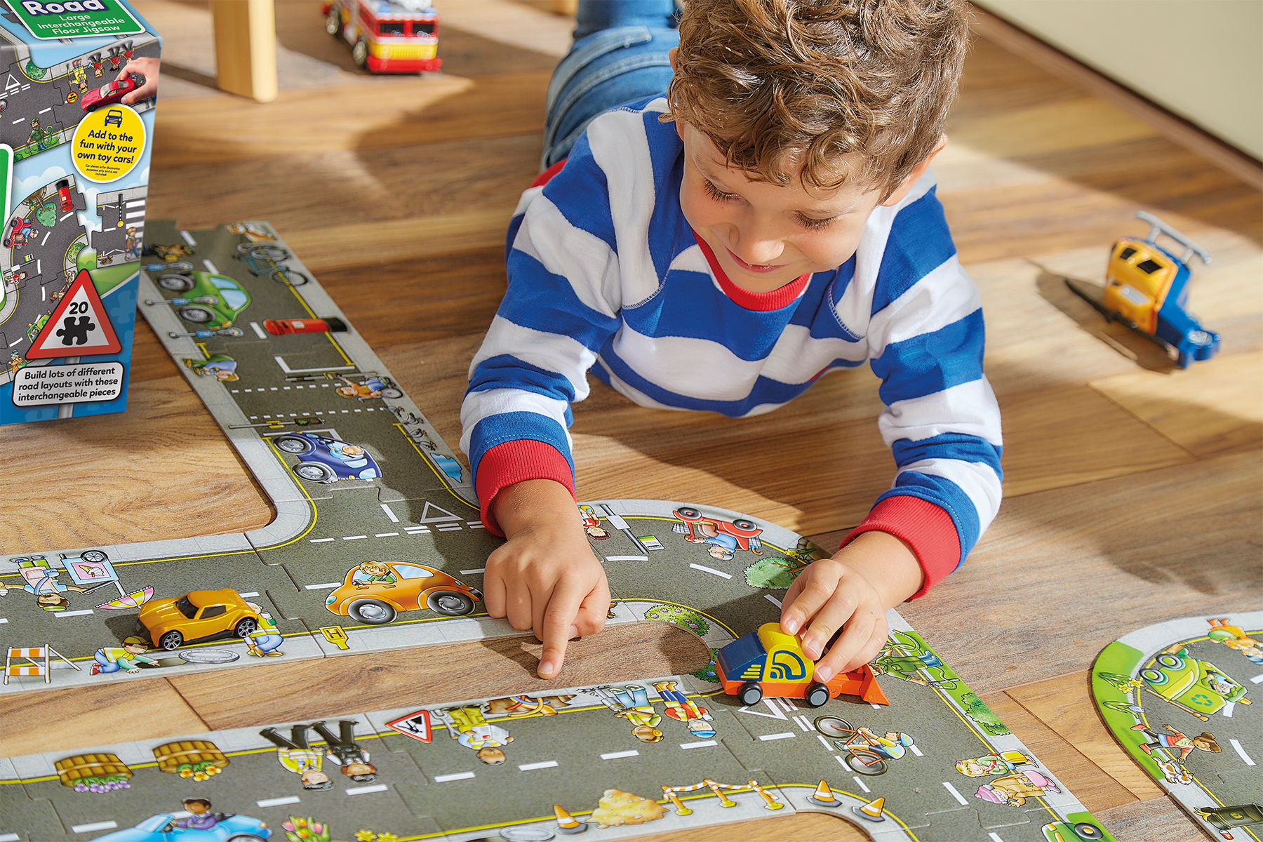 ORCHARD TOYS Giant Road - 20 Piece | HC1552185 | Findel International