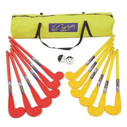 Eurohoc Zone Hockey Set - Red/Yellow