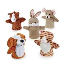 My First Puppets - Pets - Pack of 5