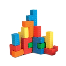 edushape Sensory Puzzle Blocks - Pack of 18