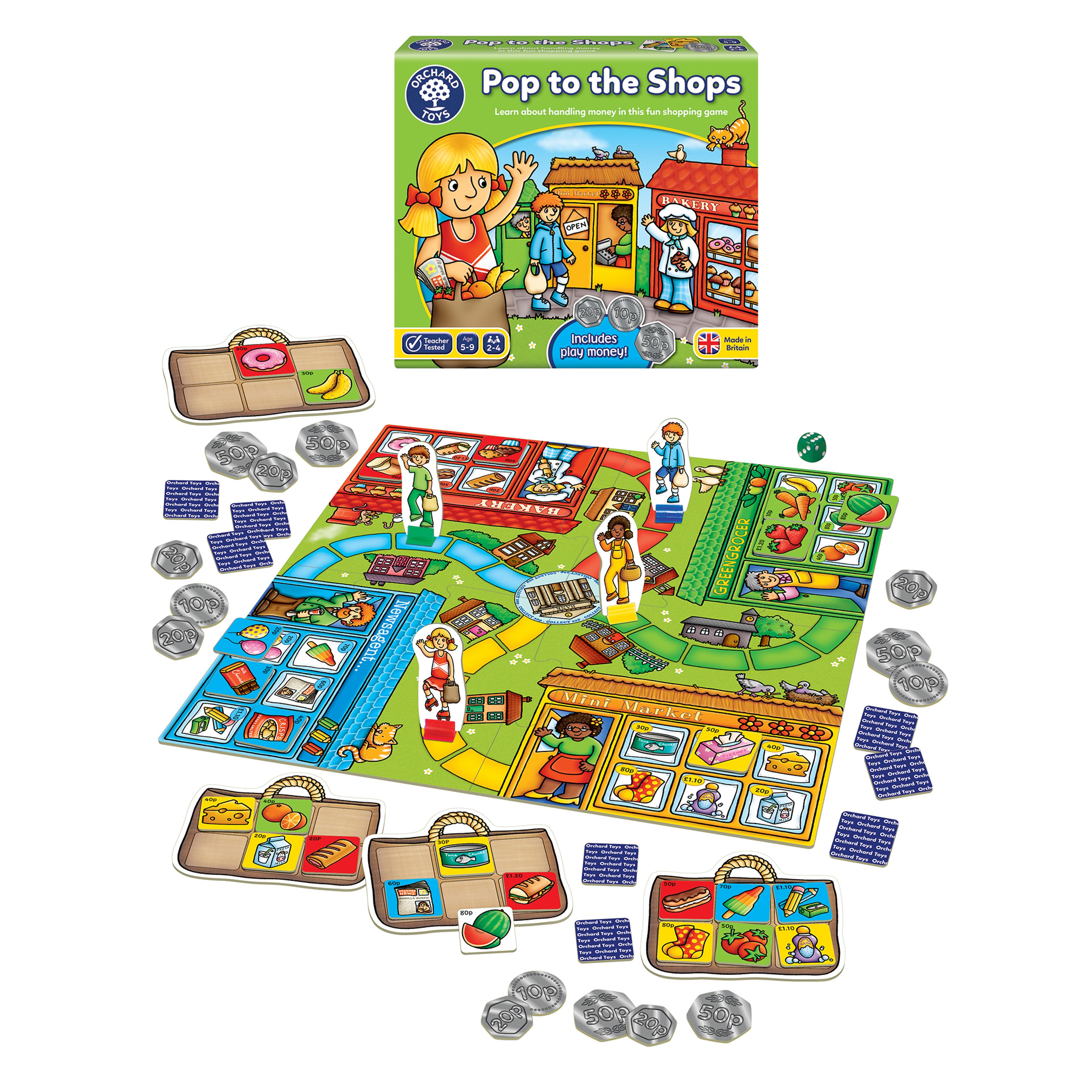 Orchard Toys Pop to the Shops Game
