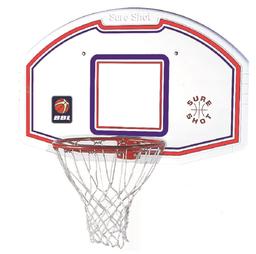 Sure Shot Basketball Backboard And Ring - White/Red/Blue