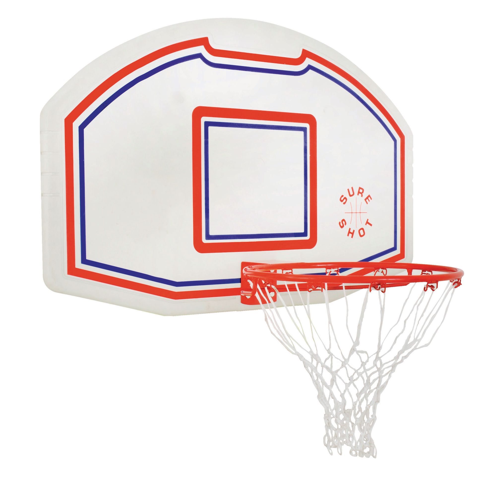 Basketball Net Red/White/Blue Nylon by SureShot 