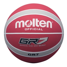 Molten BGR Basketball - Red/Silver - Size 7